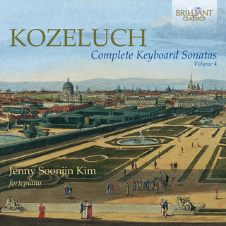 the album cover for Kozeluch / Kim - Complete Keyboard Sonatas 4