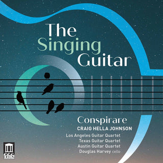 the album cover for Esmail / Conspirare / Harvey - Singing Guitar
