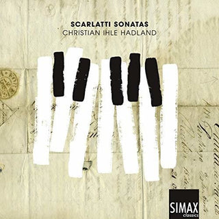 the album cover for Scarlatti / Hadland - Christian Ihle Hadland Plays Domenico Scarlatti