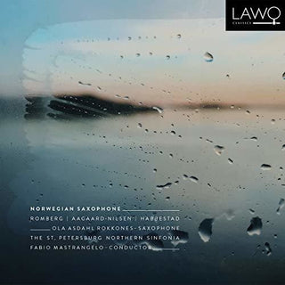 the album cover for Romberg / Rokkones - Norwegian Saxophone