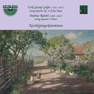 the album cover for Norrköpingskvartetten - String Quartet 2 in B Flat Major
