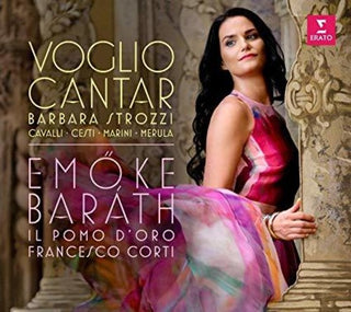 the album cover for Emoke Barath - Strozzi: Voglio Cantar