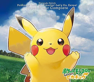 the album cover for Game Music Bonus Cd Wb Jpn - Nintendo Switch Pokemon Let's Go! Pikachu.Let's Go! Eevee Super Music Co