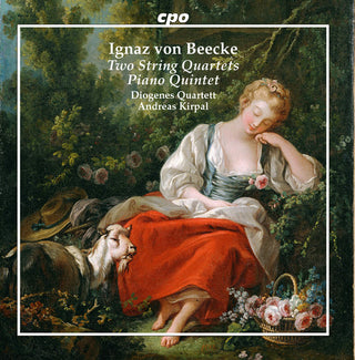 the album cover for Beecke / Diogenes Quartett / Kirpal - Two String Quartets / Piano Quintet