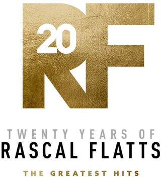 the album cover for Rascal Flatts - Twenty Years Of Rascal Flatts - The Greatest Hits