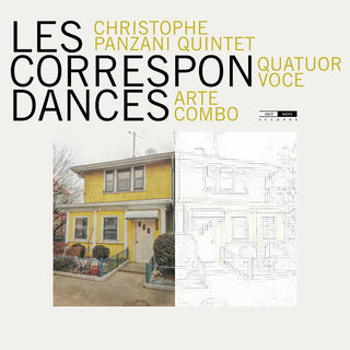 the album cover for Panzani / Quatuor Voce / Arte Combo - Les Correspondances