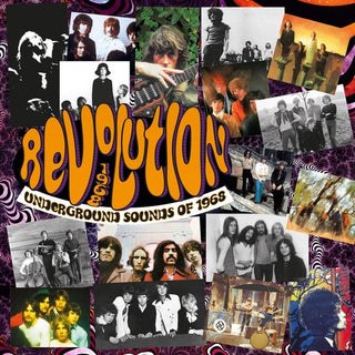the album cover for Revolution Underground Sounds Of 1968 / Various - Revolution: Underground Sounds Of 1968 / Various