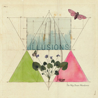 the album cover for The Way Down Wanderers - Illusions