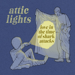 the album cover for Attic Lights - Love In The Time Of Shark Attacks [Digipak]
