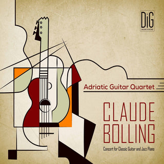 the album cover for Bolling / Adriatic Guitar Quartet - Concert for Classic Guitar