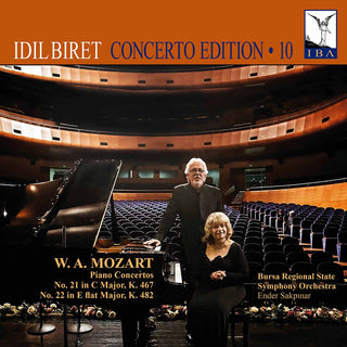 the album cover for Mozart / Biret / Sakpinar - Piano Concertos 20 & 21