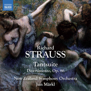 the album cover for Strauss / New Zealand Symphony Orch / Markl - Tanzsuite / Divertimento
