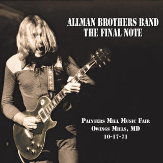 the album cover for The Allman Brothers Band - Final Note