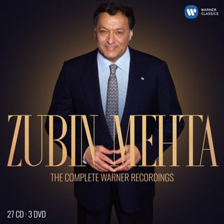 the album cover for ZUBIN MEHTA - Complete Warner Recordings (W/Dvd) (Box)