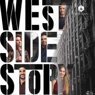 the album cover for Bernstein - West Side Story