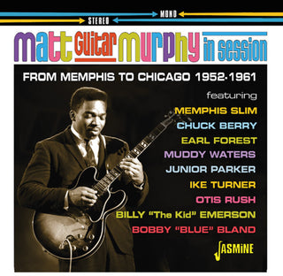 the album cover for Matt Murphy Guitar - Memphis To Chicago 1952-1961