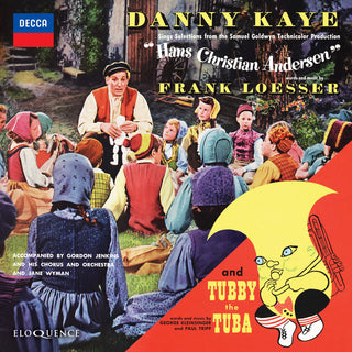 the album cover for Danny Kaye - Hans Christian Andersen