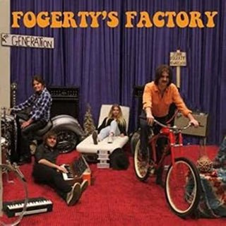 the album cover for John Fogerty - Fogerty's Factory