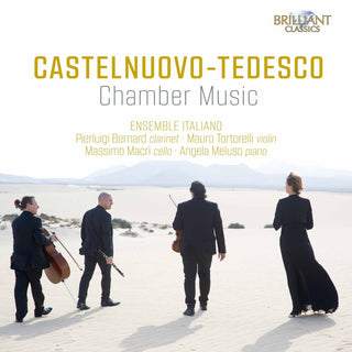 the album cover for Castelnuovo-Tedesco / Ensemble Italiano - Chamber Music