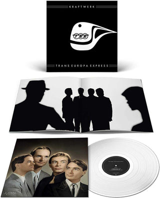 the album cover for Kraftwerk - Trans-Europa Express (German Version) [Clear Vinyl]