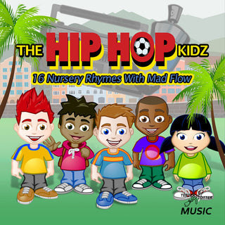 the album cover for Time-Out Crew - 16 Nursery Rhymes With Mad Flow