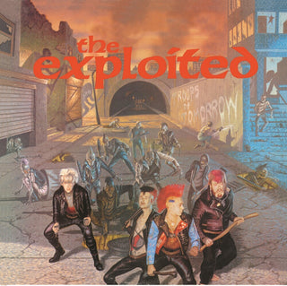 the album cover for Exploited - Troops Of Tomorrow [Import]