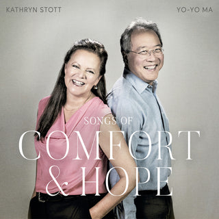 the album cover for Yo Ma -Yo / Stott,Kathryn - Songs of Comfort and Hope