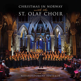 the album cover for St Olaf Choir - Christmas in Norway