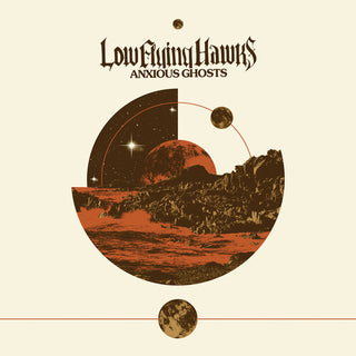 Lowflyinghawks- Anxious Ghosts (Oxblood & Gold Tri-Color)