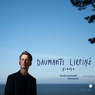 the album cover for Daumants Liepins - Rachmaninoff Zemzaris: Works For Piano