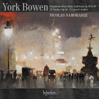 the album cover for Nicolas Namoradze - Bowen: Fragments From Hans Andersen, Studies For P