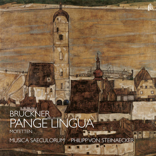 the album cover for Bruckner / Musica Saeculorum / Steinaecker - Pange Lingua