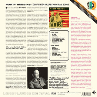 Marty Robbins- Gunfighter Ballads & Trail Songs [180-Gram Color Vinyl With Bonus 7-Inch]