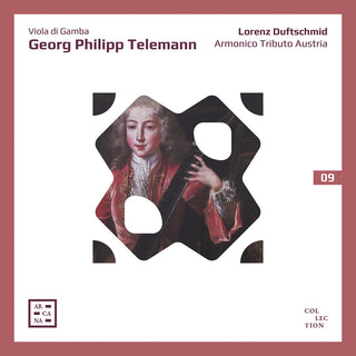 the album cover for Telemann / Armonico Tributo Austria / Duftschmid - Viola Di Gamba
