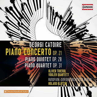 the album cover for Catoire / Triendl / Kluttig - Piano Concerto 21