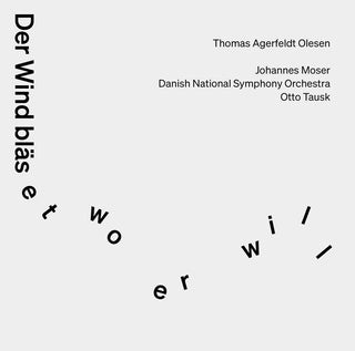 the album cover for Olesen / Moser / Tausk - Der Wind Blaset Wo Er Will