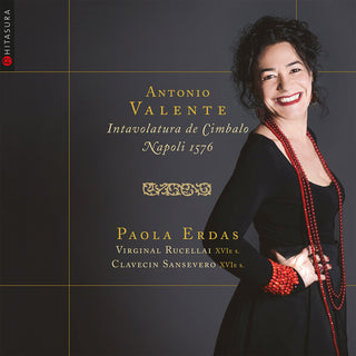 the album cover for Valente / Erdas - Intavolatura de Cimbalo