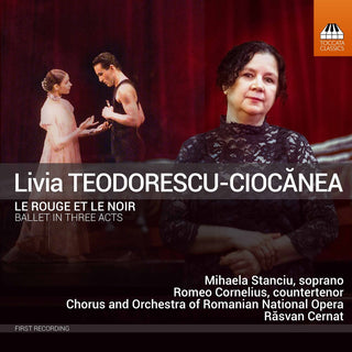 the album cover for Teodorescu-Ciocanea / Stanciu / Cernat - Le Rouge Et Le Noir