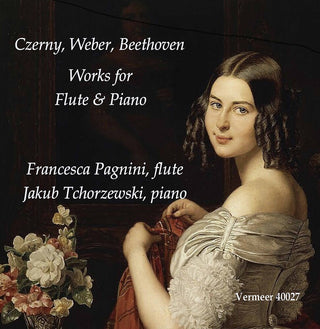 the album cover for Beethoven / Pagnini / Tchorzewski - Works for Flute &Piano