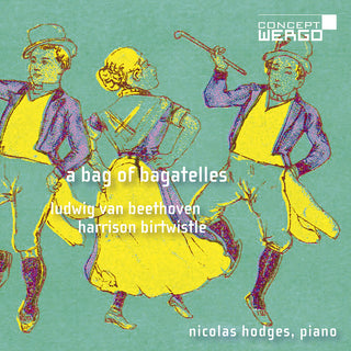 the album cover for Nicolas Hodges - Bag of Bagatelles