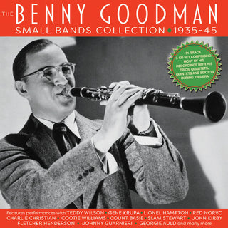 the album cover for Benny Goodman - The Benny Goodman Small Bands Collection 1935-45