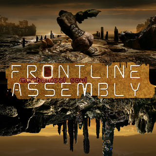 the album cover for Front Line Assembly - Mechanical Soul