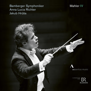 the album cover for Mahler / Bamberger Symphoniker / Hrusa - Symphony 4