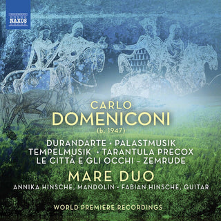 the album cover for Domeniconi / Mare Duo - Works for Mandolin & Guitar