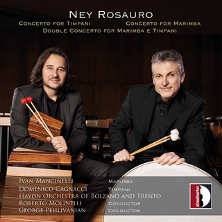 the album cover for Rosauro / Mancinelli / Pehlivanian - Ney Rosauro