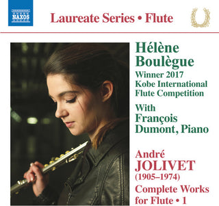 the album cover for Jolivet / Boulegue / Dumont - Complete Works for Flute 1