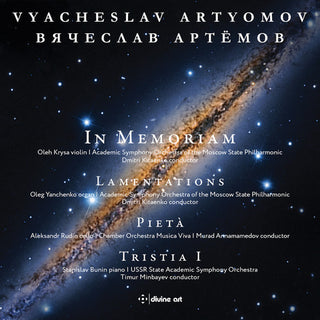 the album cover for Artyomov / Krysa / Ussr State Symphony Orchestra - In Memoriam / Lamentations / Pieta