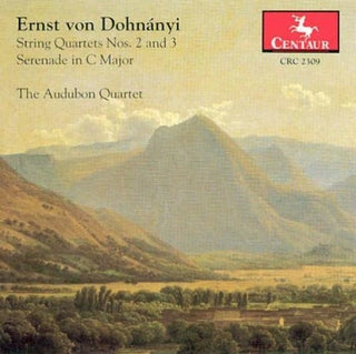 the album cover for Audubon Quartet / Dohnnyi - String Quartet #2 in D-Flat