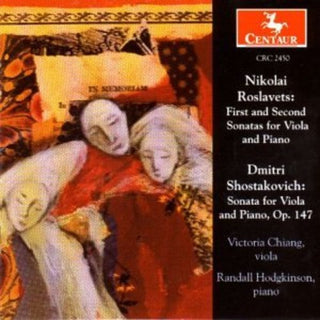 the album cover for Roslavets / Shos / Chiang - Roslavets: First Sonata For Vi