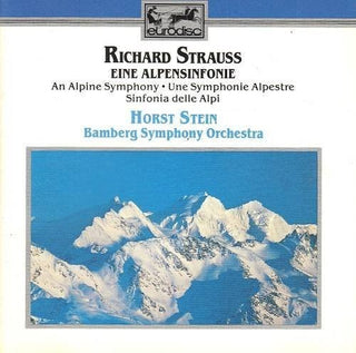 the album cover for Strausshard / Stein / Bamberg Sym Orch - Alpine Sym / Hors